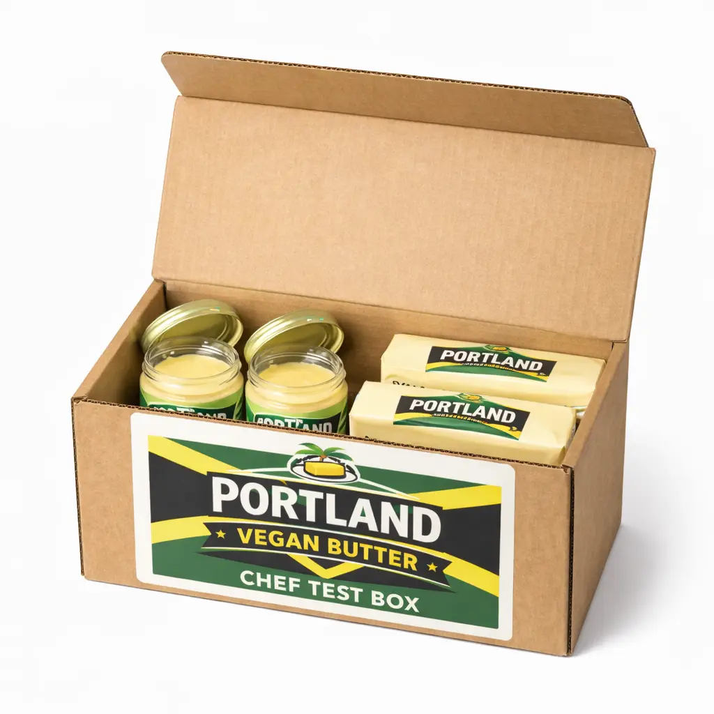 Chef Test Box (5 lb) of Portland Vegan Butter.