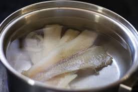 
soak saltfish