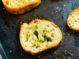 toast breading in oven