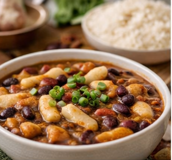 vegan-jamaican-stew-peas-serve-hot